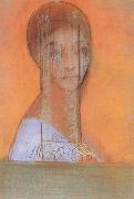 Odilon Redon Veiled Woman (mk19) oil